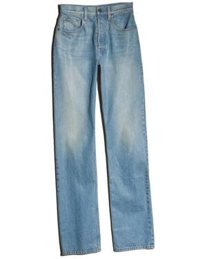Gucci Soft-Coating Trousers - Blue