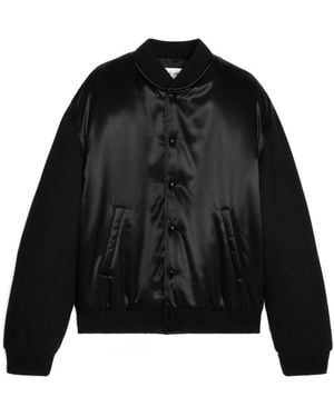 Celine Logo Casual Jacket - Black
