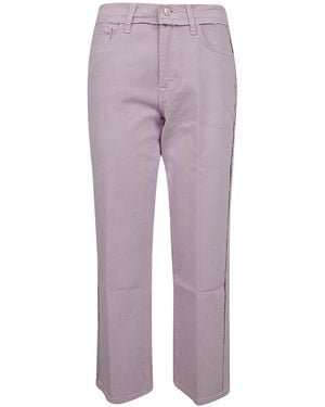 7 For All Mankind Stovepipe Jeans - Purple