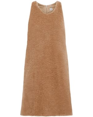 TOTEME Round-Neck Dress - Brown