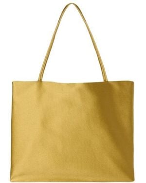 The Row Cecily Top Handle Bag - Yellow