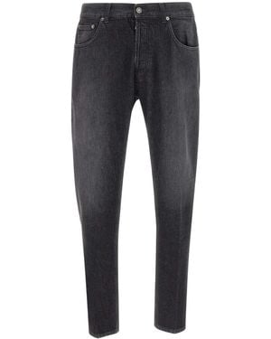 Dondup Faded Tapered Jeans - Blue