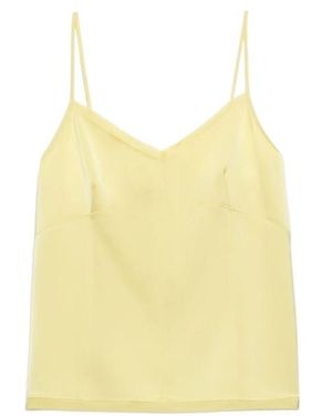 MAX&Co. Fluid Satin Top - Yellow