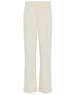Maison Margiela Pleated Trousers - White