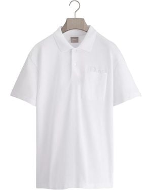 Dior Polo Shirt, Relaxed Fit - White