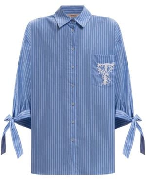 Twinset Striped Shirt - Blue