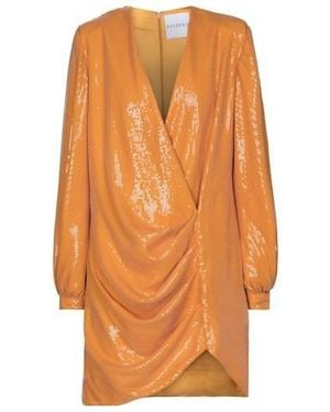 Halpern Sequined Minidress - Orange