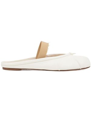 Maison Margiela Tabi Slip-On Ballerina Mules - White