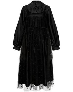 Comme des Garçons Long-Sleeved Dress - Black
