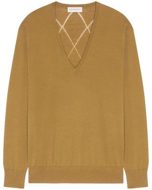 Dries Van Noten Merino Jumper - Natural