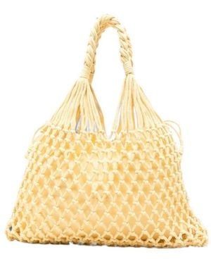 Frankie Shop Mesh-Style Handbag - Metallic