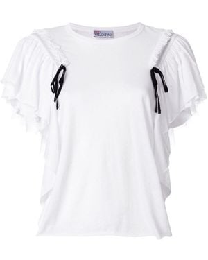 RED Valentino Rope T-Shirt - White