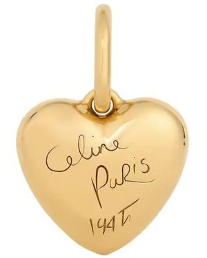 Celine Charms Heart 1945 - Metallic