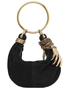 Chloé Chlo Mini Bracelet Hobo Bag - Black