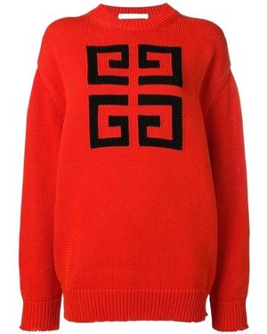 Givenchy 4G Logo Pullover - Red