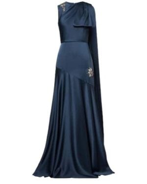 Erdem Romantic Fashion Gowns - Blue