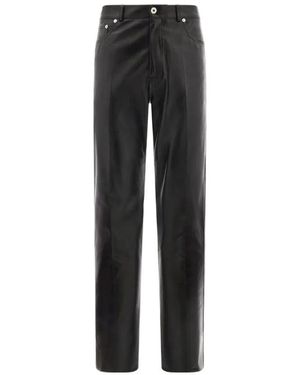 Ferragamo Five-Pocket Trousers - Black