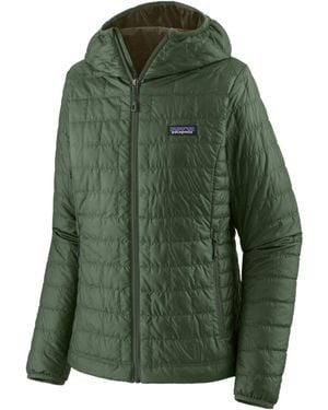 Patagonia Hooded Cotton Jacket - Green