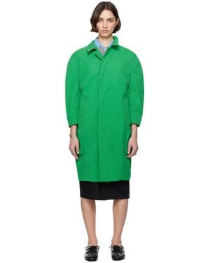 Bally Long Sleeve Coat - Green