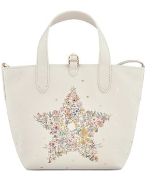 Dior Lucky Small Toujours Vertical Tote Bag - White