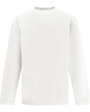Agolde Long-Sleeve Cotton T-Shirt - White