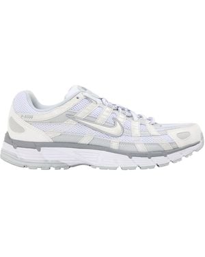 Nike Retro-Style Thick-Soled - White