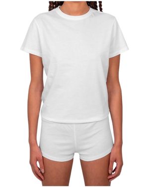 Paloma Wool Crew Neck Short-Sleeved T-Shirt - White