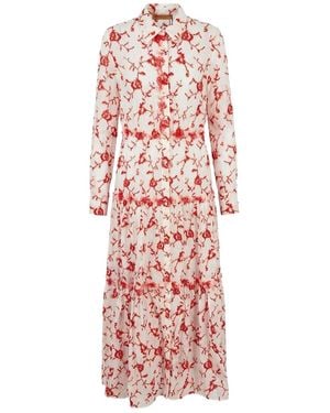 Ermanno Scervino Shirt Dress - Red