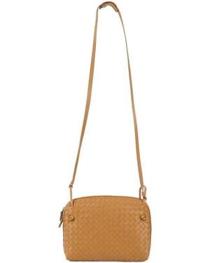 Bottega Veneta Zippered Shoulder Bag - Metallic