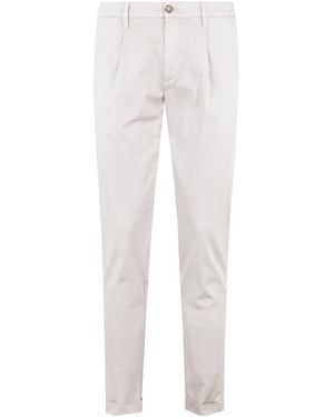 Re-hash Belt Loops Slacks - White