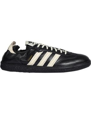 adidas Originals Leather Low-Top Casual Shoes - Black