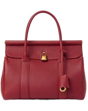 Loro Piana Loom Bag L25 - Red