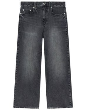 KENZO X Futura 2000' Sumire Cropped Pants - Gray