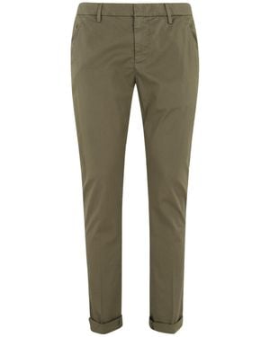 Dondup Cuffed Trousers - Green