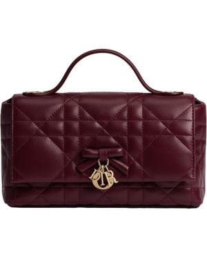 Dior Flap Shoulder Bag - Purple