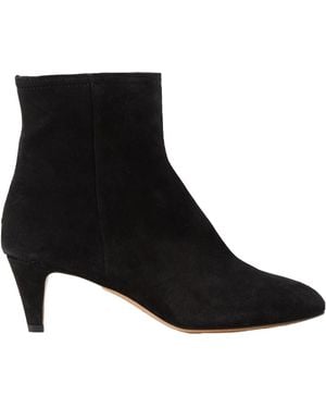 Isabel Marant Derst Heeled Ankle Boots - Black