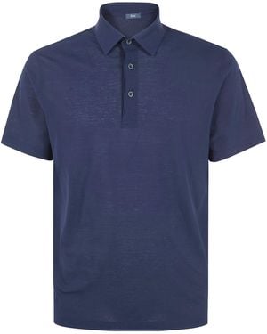 Herno Logo Polo Shirt - Blue