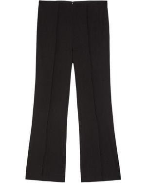 Rag & Bone Irina Cropped Flared-Leg Pants - Black