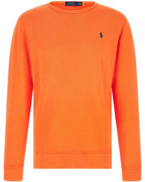 Polo Ralph Lauren Loopback Crewneck Sweatshirt - Orange