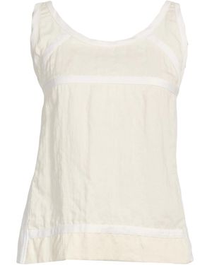 Marni Minimalist Sleeveless Top - White