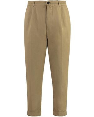 Dondup Adam Stretch Chino Trousers - Natural