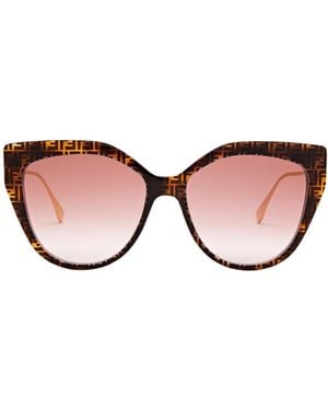 Fendi Cat-Eye Sunglasses - Pink
