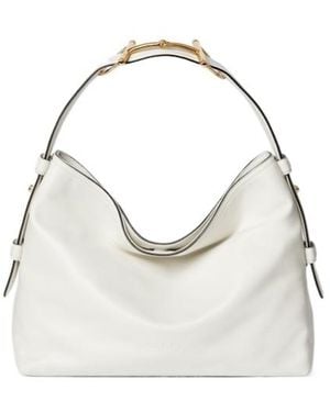 Gucci Beatrix Medium Tote Bag, Leather - White