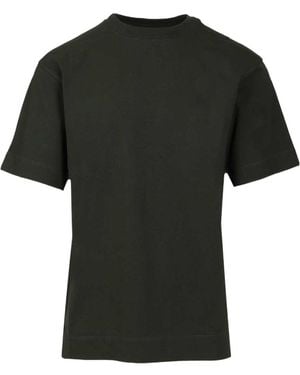 Dries Van Noten Cotton Crew Neck Short-Sleeved T-Shirt - Black