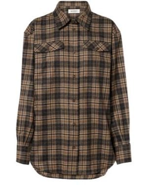 Rohe Checked Wool-Blend Overshirt - Multicolor