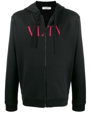 Valentino Logo Hat Casual Jacket - Black