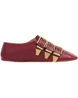 Chloé Chloé Susanna Flat Shoes - Red