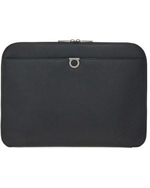 Ferragamo Gancini Document Holder - Black