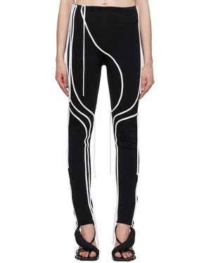 OTTOLINGER Strappy Leggings - Black