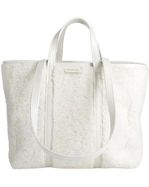 Balenciaga Large Tote Bag - White